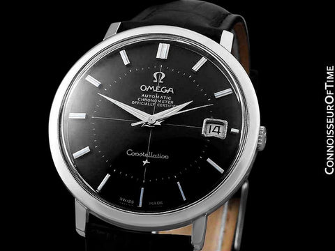 1963 Omega Constellation Vintage Mens "Jumbo" Automatic Chronometer Watch, Date - Stainless Steel