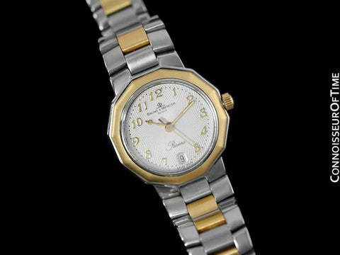 Baume & Mercier Ladies Riviera Two-Tone Watch - Stainless Steel and 18K Solid Gold