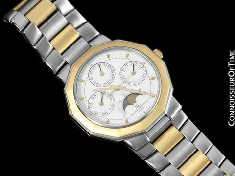 Baume & Mercier Riviera Calendar with Moonphase - Stainless Steel & Solid 18K Gold