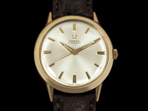 1969 Omega Vintage Mens Classic Automatic Watch - 10K Gold Filled & Stainless Steel