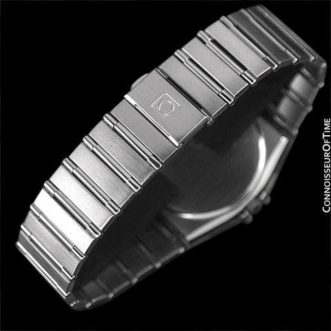 Omega Constellation Mens 35mm Day-Date Watch, Quartz - Stainless Steel