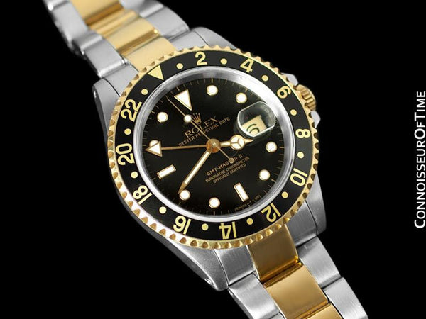 Rolex GMT Master II - Two-Tone Oyster Perpetual Date, Stainless Steel & 18K Gold - Ref. 16713
