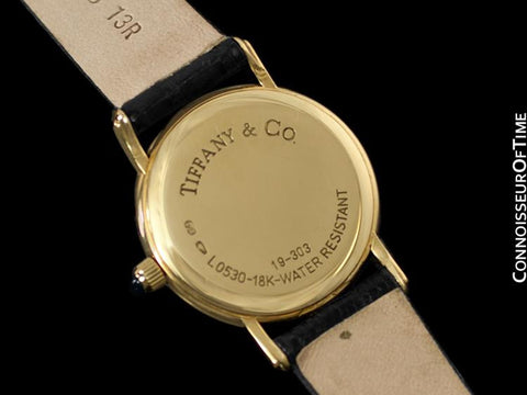 Tiffany & Co. Ladies Portfolio Watch - 18K Gold