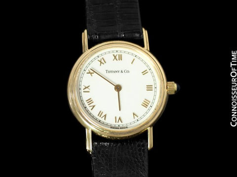 Tiffany & Co. Ladies Portfolio Watch - 18K Gold