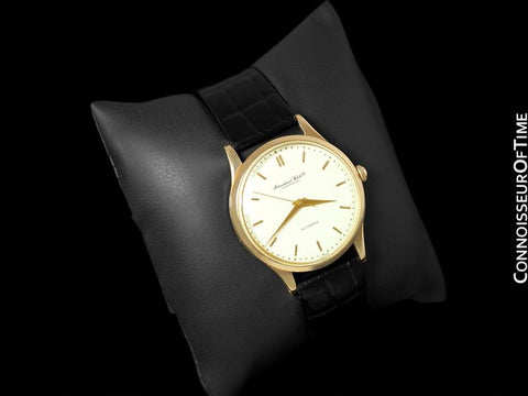 1961 IWC Vintage Mens Full Size Watch, Cal. 853 Automatic - 18K Gold