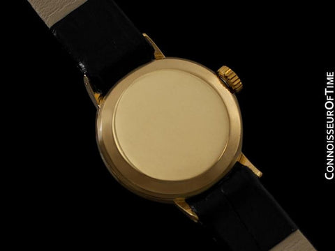 1970 Omega Geneve Vintage Ladies Handwound Dress Watch - 18K Gold