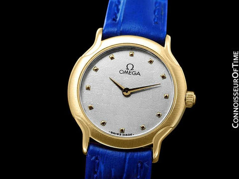 Omega De Ville Ladies Waterproof Dress Watch - 18K Gold