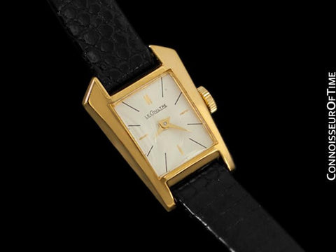 1957 Jaeger-LeCoultre Vintage Ladies Asymmetrical Watch Ref. 2416 - Gold Plated