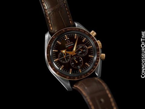 Omega Speedmaster 1957 Broad Arrow Co-Axial Chronograph, Stainless Steel & 18K Rose Gold