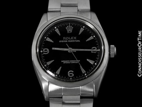 1957 Rolex Oyster Perpetual Vintage Mens Watch - Stainless Steel
