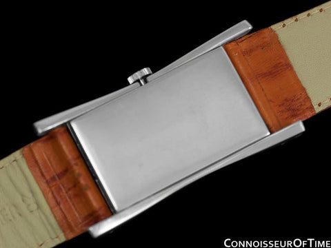 1930's Swiss Favre-Leuba Prince Brancard (Rolex) Style Mens Vintage Silver Watch - Doctor's Watch