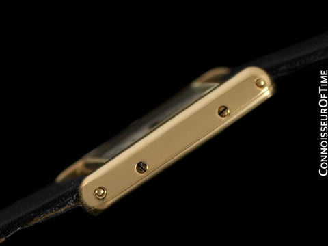 Cartier Ladies Tank Louis Quartz Watch - Solid 18K Gold