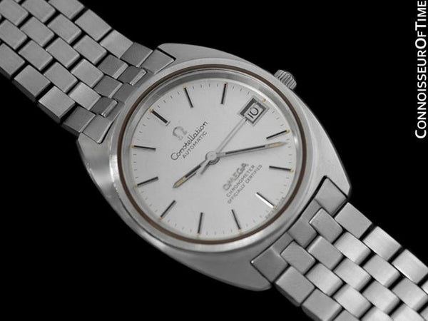 1973 Omega Constellation Vintage Mens Watch,  Automatic, Date - Stainless Steel