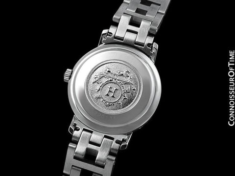 Hermes Clipepr Ladies Quartz Bracelet Watch - Stainless Steel