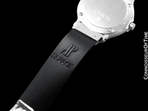 Hublot MDM Ladies Rubber Bracelet Watch - Stainless Steel