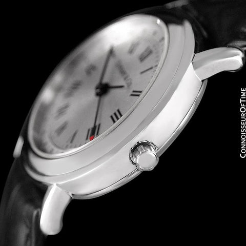 Tiffany & Co. Mens Resonator (Alarm, Reveil) Quartz Watch - Stainless Steel