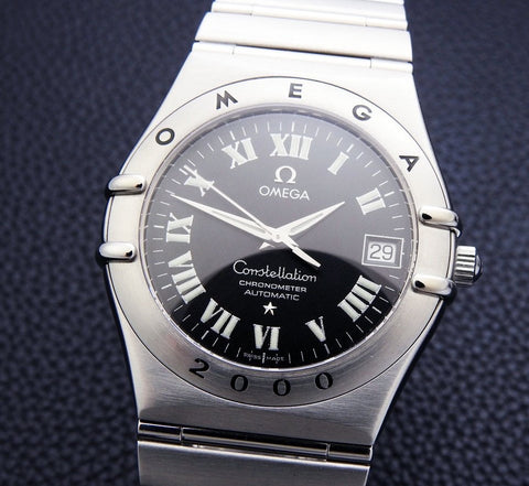 Omega Constellation Millennium Special Edition Mens Automatic Chronometer Watch - Stainless Steel