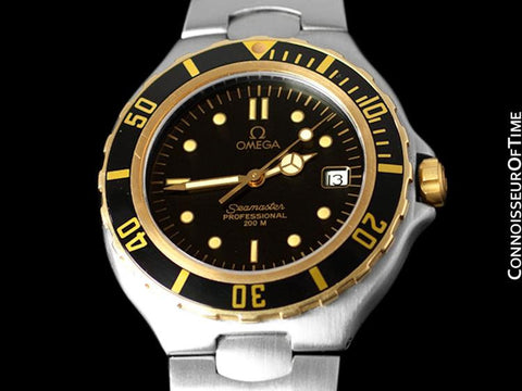 Omega Seamaster 200M Pre-Bond Dive Watch, Date - Stainless Steel & 18K Gold