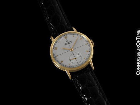 1947 Omega Vintage Mens Chronometer - Famous Cal. 30 T2 RG - 18K Gold