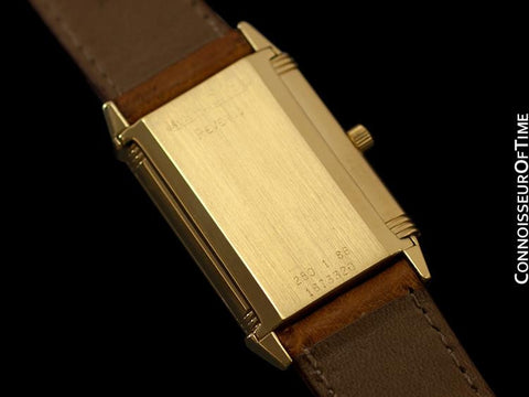 Jaeger-LeCoultre Reverso Mens Classique Quartz Watch, 250.1.86 - 18K Gold