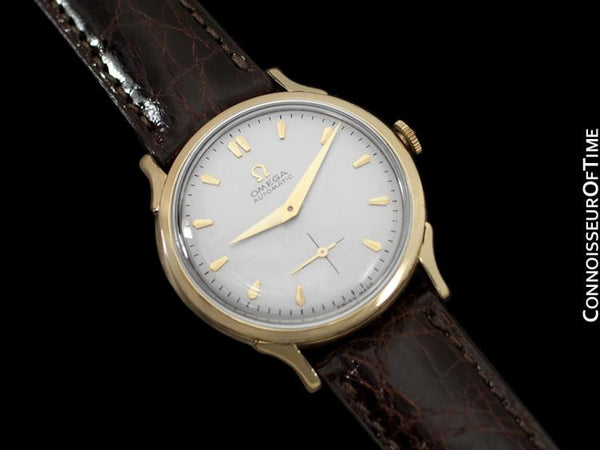 1955 Omega Classic Vintage Mens Automatic Watch - 14K Gold Filled