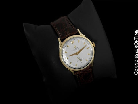 1955 Omega Classic Vintage Mens Automatic Watch - 14K Gold Filled