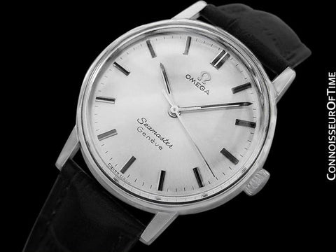 1968 Omega Seamaster (600) Geneve Vintage Mens Handwound Watch - Stainless Steel