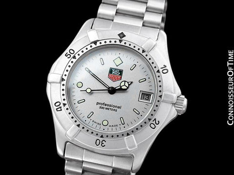 Tag Heuer Professional 2000 Mens Diver Watch, WE1211R - Stainless Steel