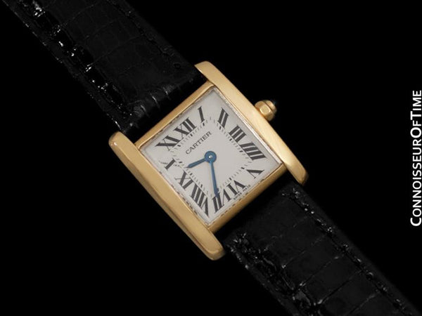 Cartier Ladies Tank Francaise Watch - 18K Yellow Gold - W5000256