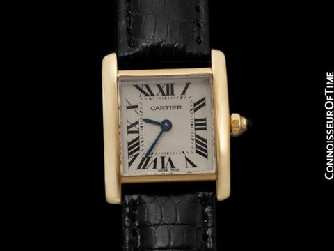 Cartier Ladies Tank Francaise Watch - 18K Yellow Gold - W5000256