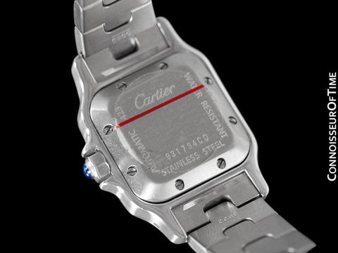 Cartier Santos Ladies Automatic Watch with Date - Stainless Steel