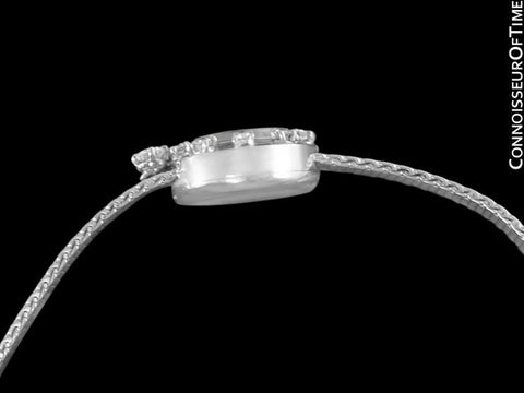1961 Rolex Ladies Vintage Dress Bracelet Watch with Papers - 18K White Gold & Diamonds