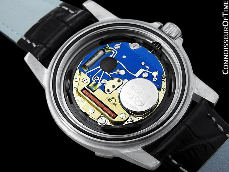 TAG Heuer Professional 1500 Mens Full Size Diver Granite Dial Watch Stainless Steel