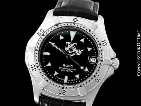 TAG Heuer Professional 2000 Mens Diver Watch, 964.006 - Stainless Steel