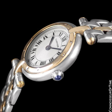 Cartier Panthere VLC Vendome Ladies Watch - Stainless Steel & 18K Gold