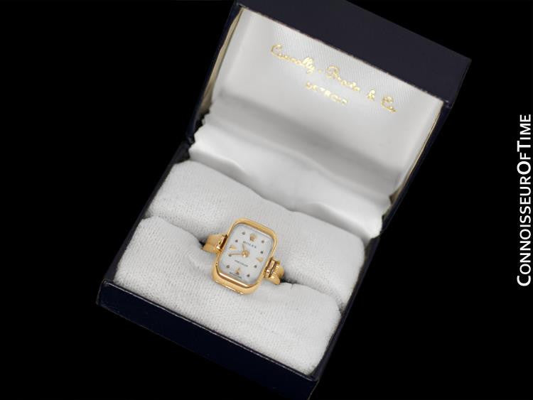 Macy's Men's Diamond Two-Tone Ring in 10k Gold (1 ct. t.w.) - Macy's