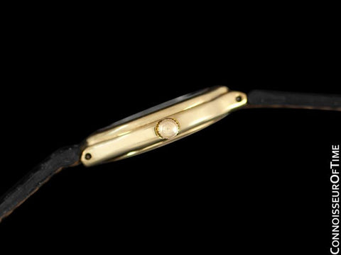 Omega "Symbol" Ladies Dress Waterproof Watch - 18K Gold