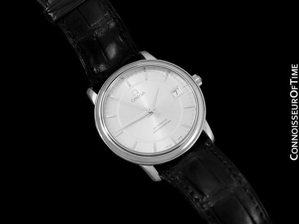 Omega De Ville Prestige Mens Chronometer Dress Watch with Date, 4800.31.01 - Stainless Steel