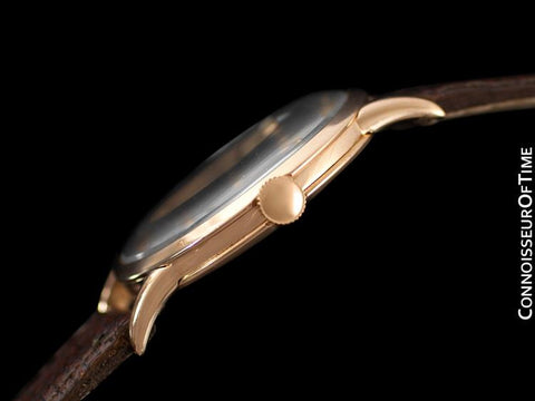 c. 1950's Patek Philippe Vintage Mens Midsize Handwound Watch, Ref. 1471 - 18K Rose Gold