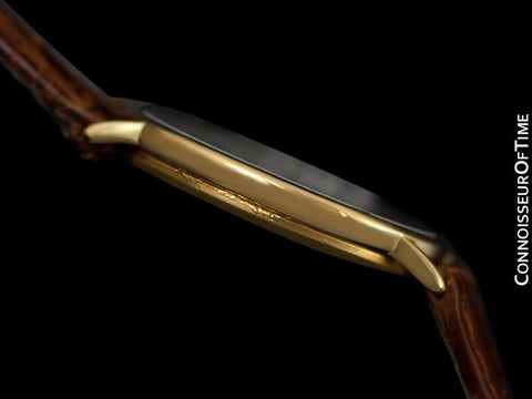 Vacheron & Constantin Patrimony Style Mens Ultra Thin Watch - 18K Gold