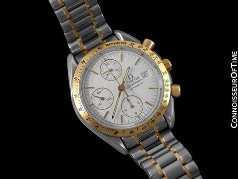 Omega Speedmaster Automatic Chronograph Watch - Stainless Steel & Solid 18K Gold