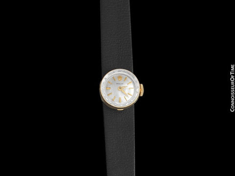 1960's Rolex Vintage Ladies Watch, 18K Gold - The Chameleon