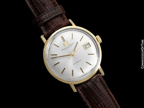 1971 IWC Vintage Full Size Mens Watch, Cal. 8541B Automatic with Date - 18K Gold