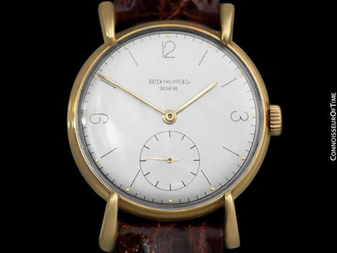 1944 Patek Philippe Vintage Mens Watch, Ref. 1543, 18K Gold - Less Than 30 Known To Exist