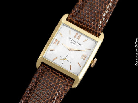 c. 1929 Patek Philippe Vintage Mens Midsize Watch - 18K Gold