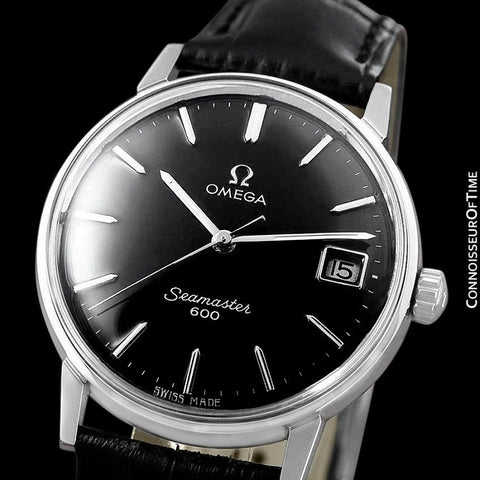 1969 Omega Seamaster 600 Vintage Mens Handwound Watch - Stainless Steel