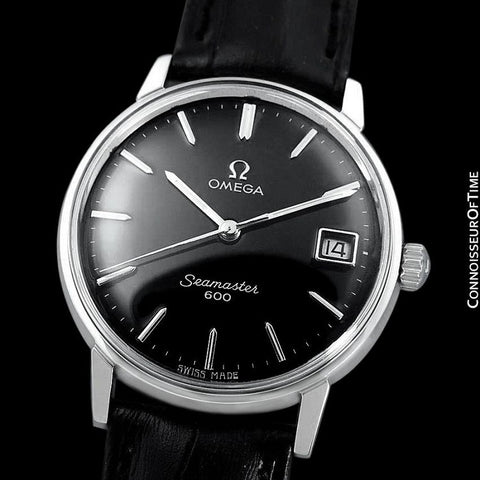 1969 Omega Seamaster 600 Vintage Mens Handwound Watch - Stainless Steel