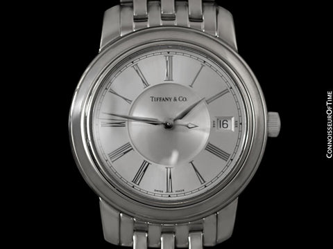 Tiffany & Co. Mark Automatic Large Chronometer Mens Watch - Stainless Steel