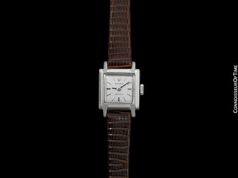 1969 Rolex Precision Vintage Pre-Cellini Ladies Watch, Ref. 2189 - 18K White Gold