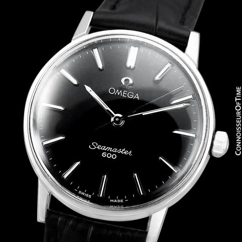 1970 Omega Seamaster 600 Vintage Mens Handwound Watch - Stainless Steel